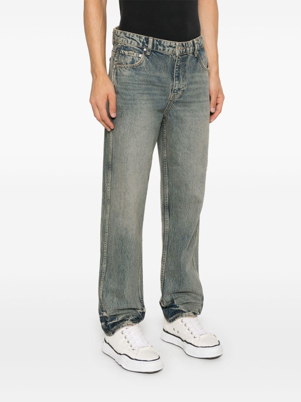 straight-leg jeans - 3