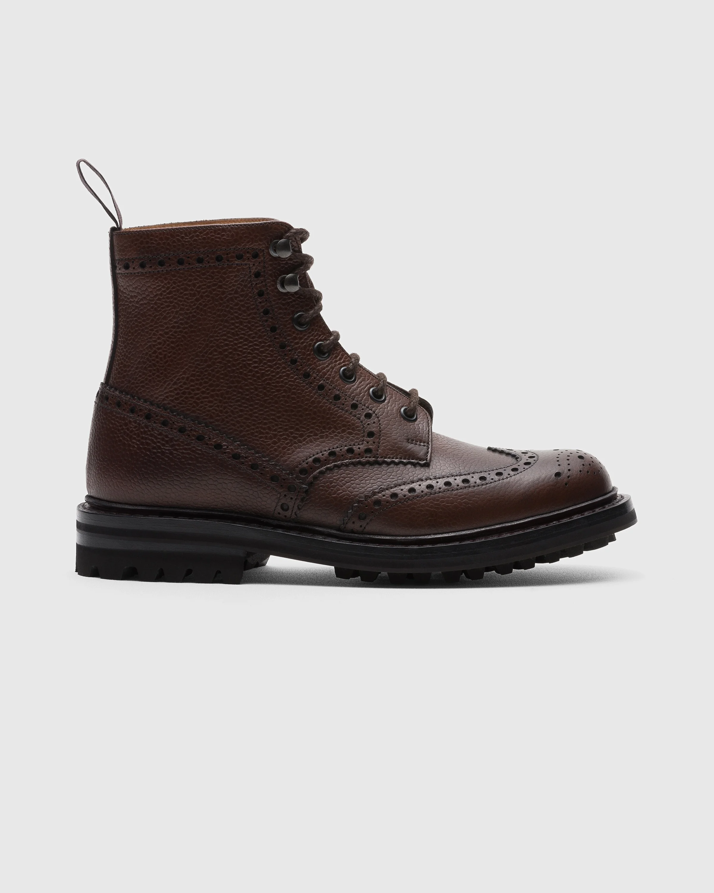 Highland Grain Lace-Up Boot Brogue - 1