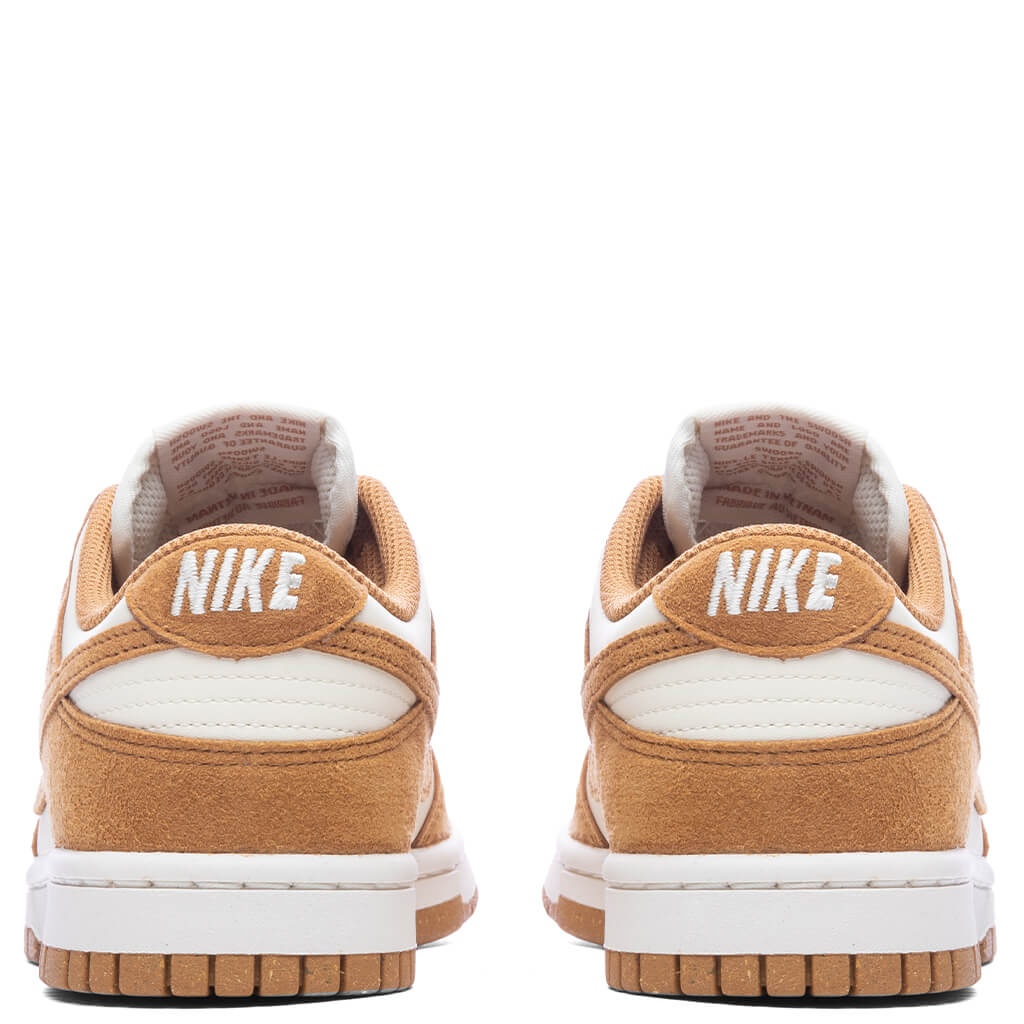 WOMEN'S DUNK LOW - COCONUT MILK/FLAX/SAIL - 4