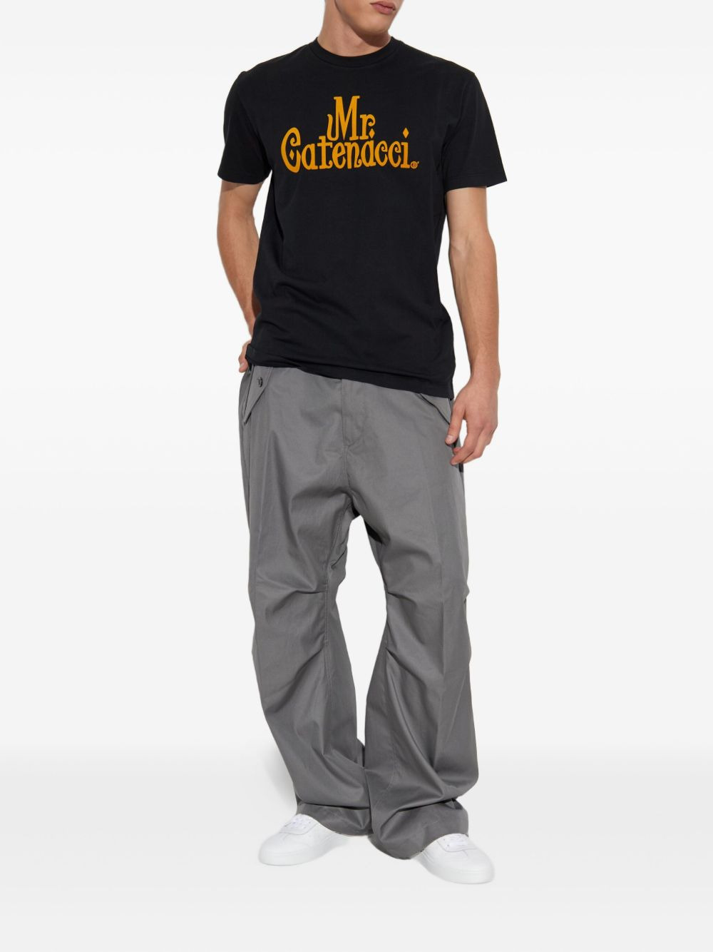 text-print T-shirt - 2