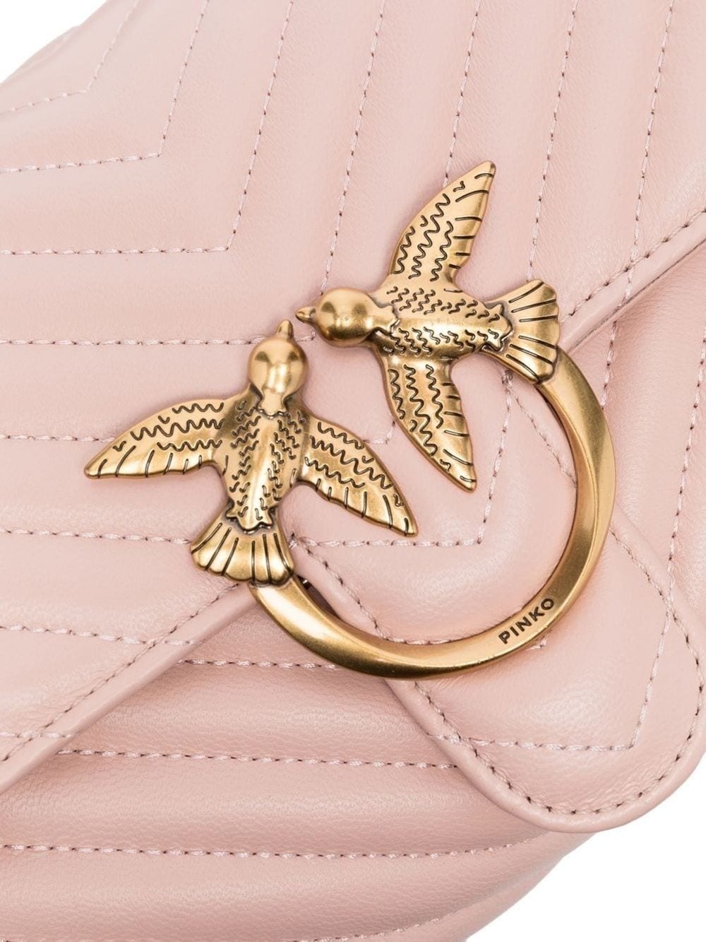 Love Birds quilted tote - 4