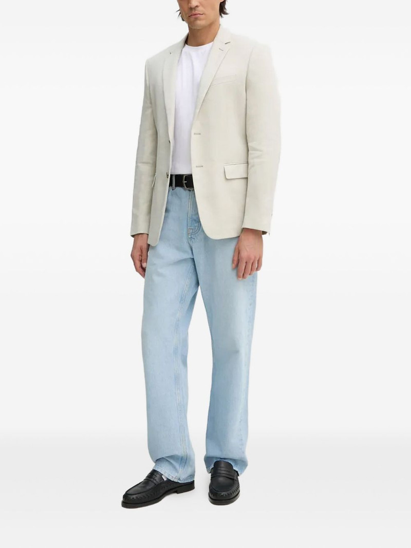 Theory buttons flap-pockets blazer outlook