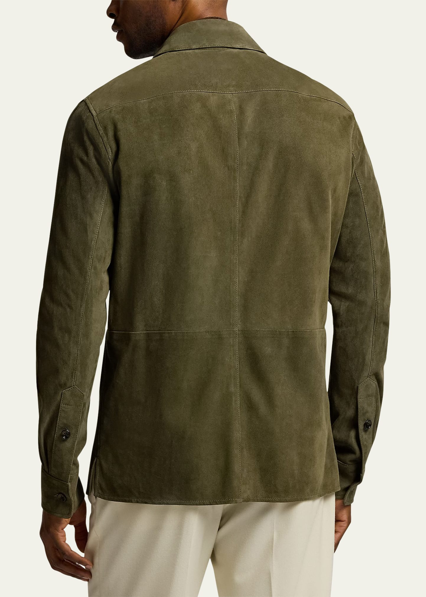 Men's Barron Suede Shirt Jacket - 3