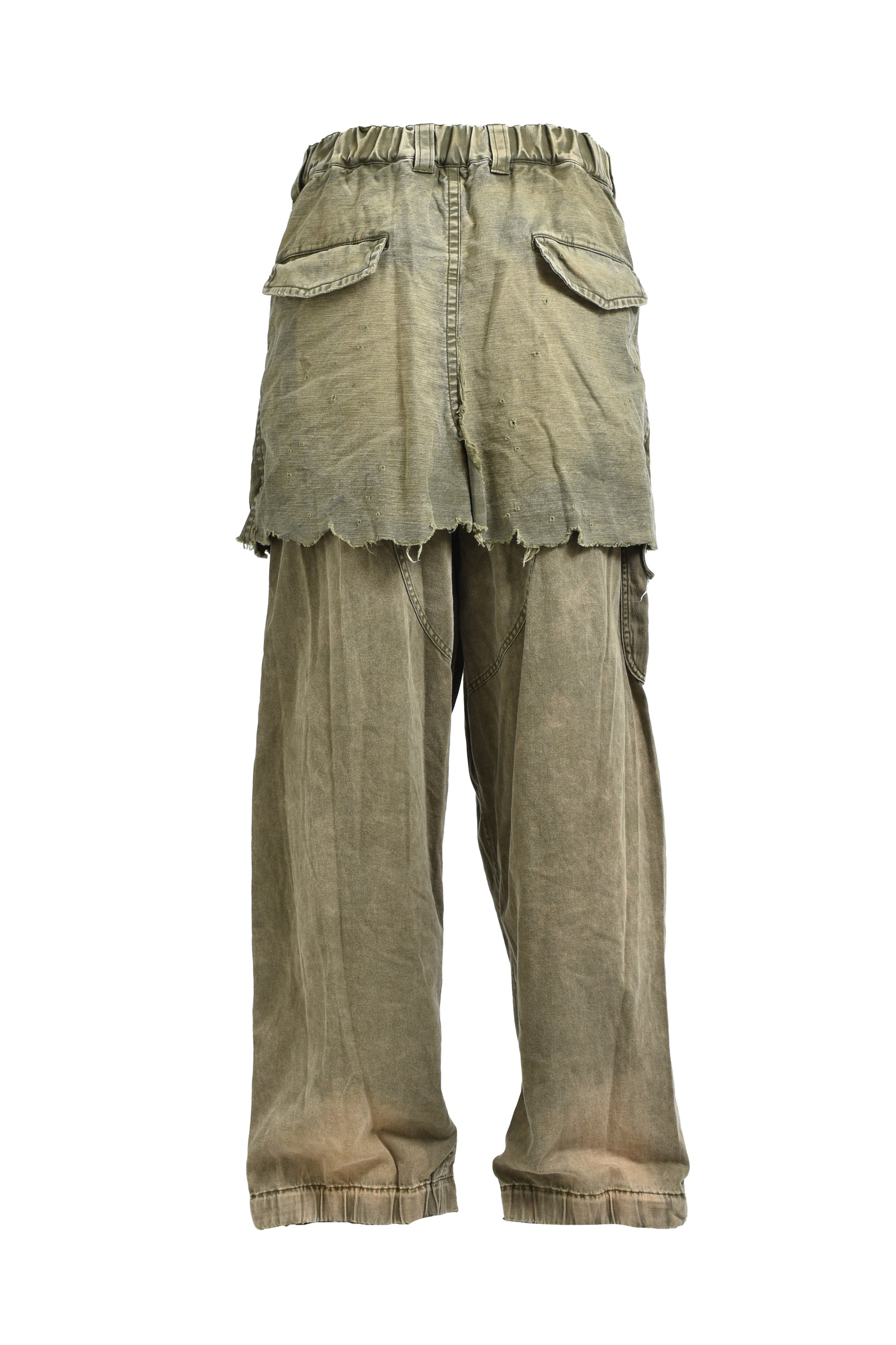 WAIST LAYERD FLIGHT PANTS / KHA - 6