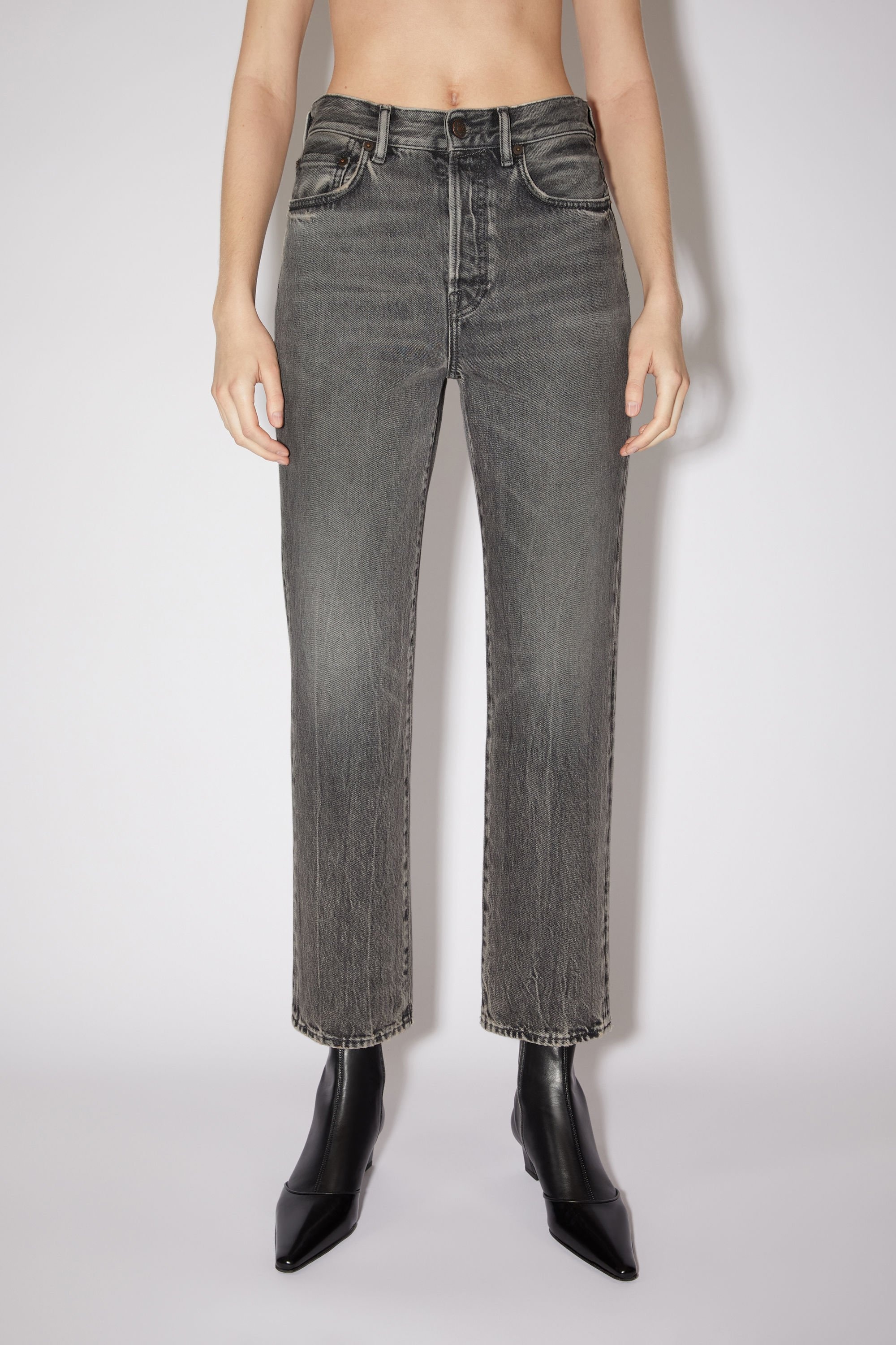 Straight fit jeans - Black - 2