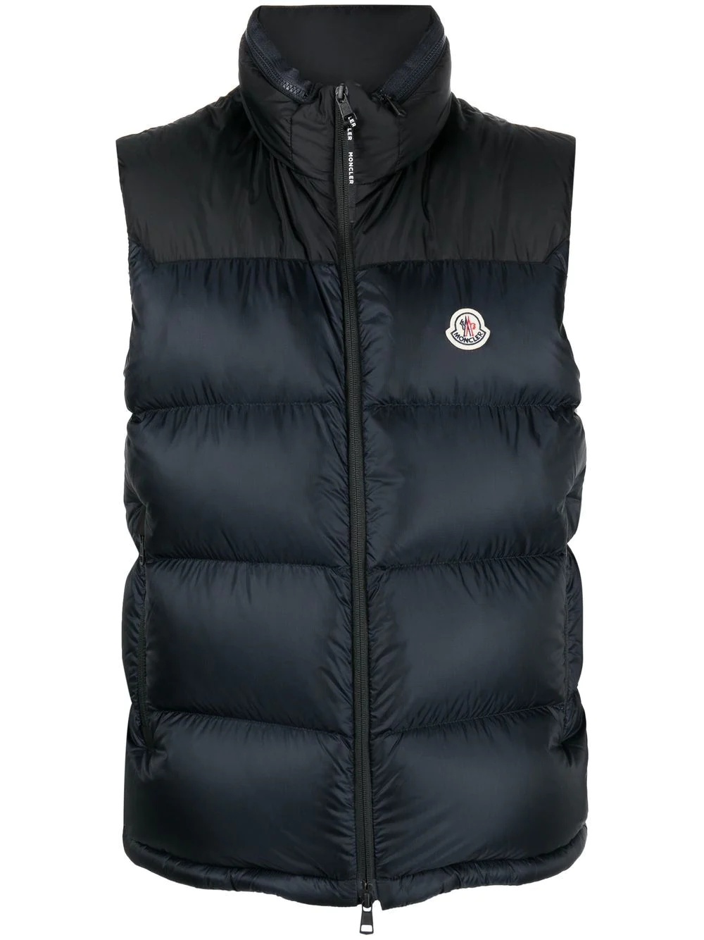 padded-panel logo patch gilet - 1