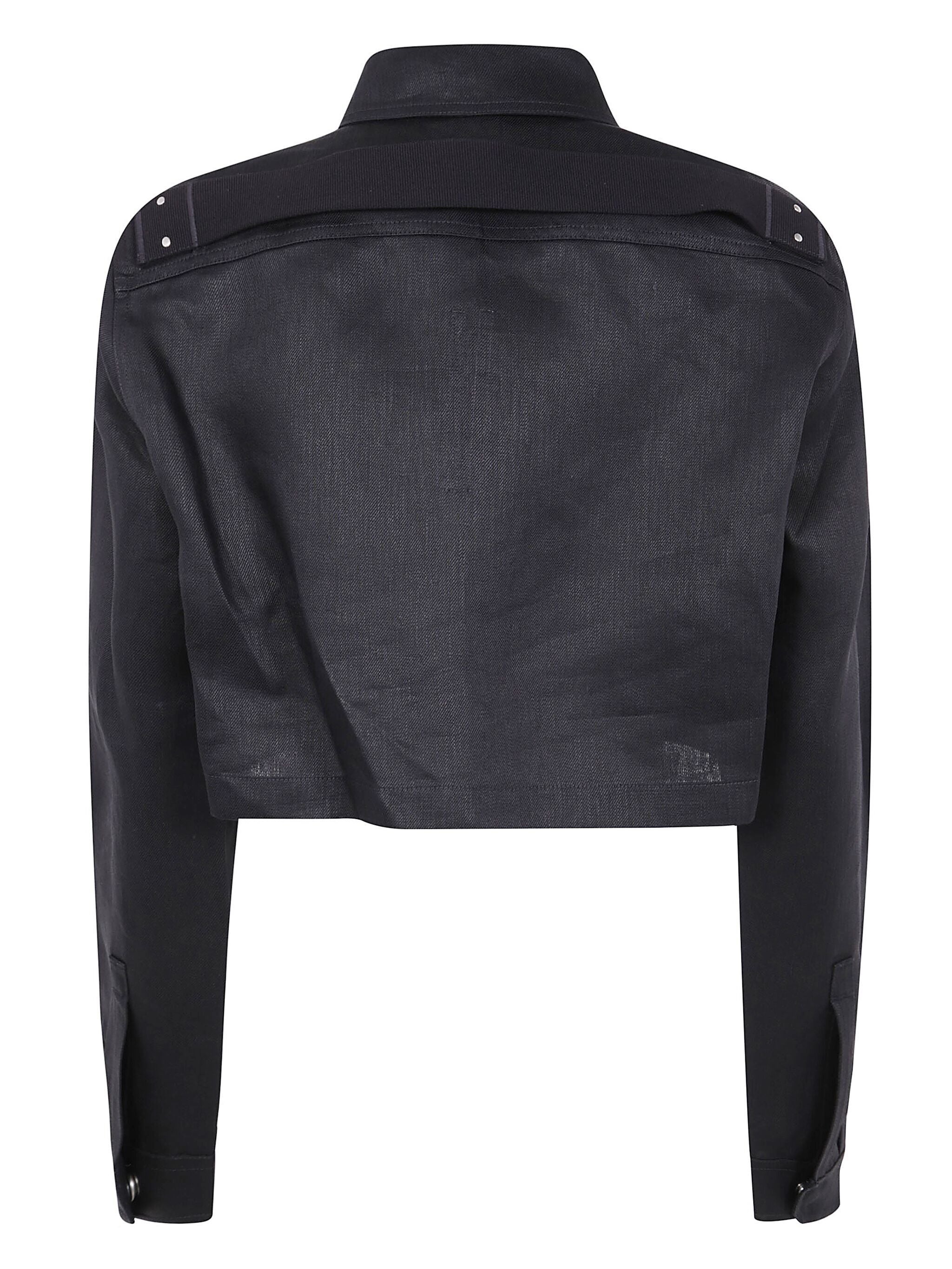 Rick Owens Women Cropped Outshirt Shirt - 5
