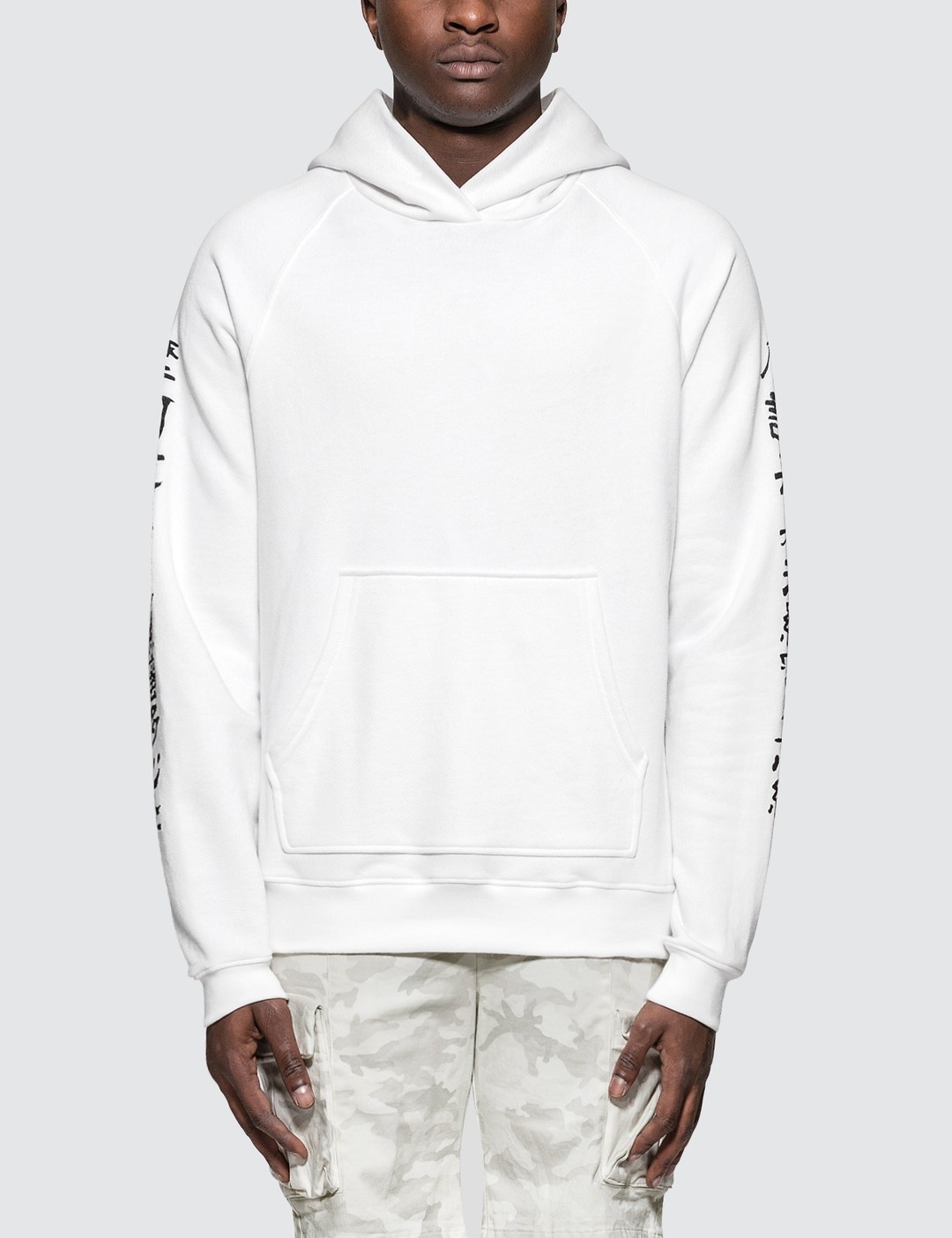 BLACKMEANS X JOHN ELLIOTT RAGLAN HOODIE - 1