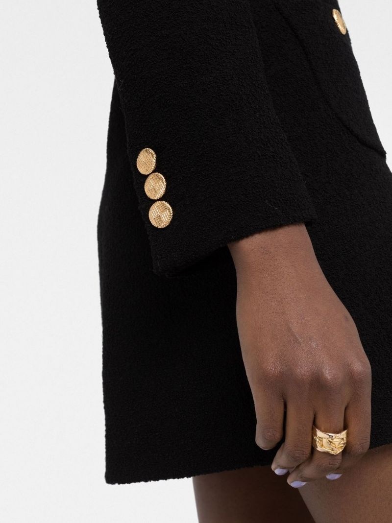 V-neck blazer dress - 3