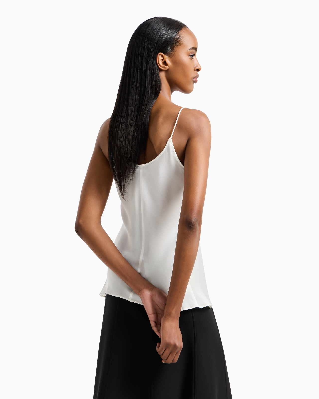 Charmeuse silk top - 3