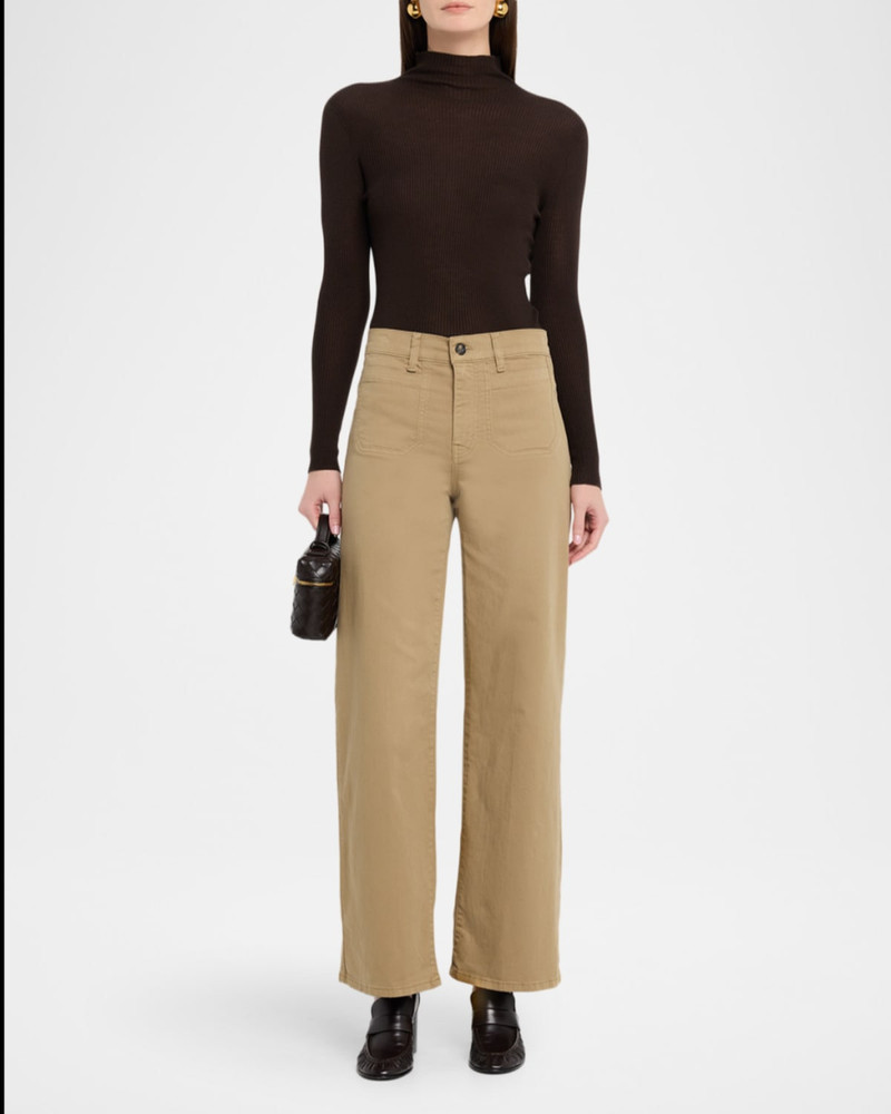 FRAME Le Slim Palazzo Pants outlook