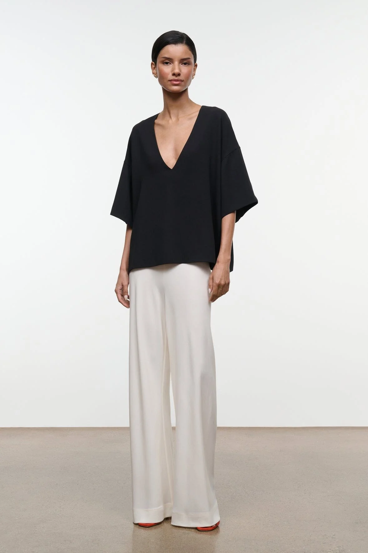 STAUD STUDIO TEE BLACK - 1