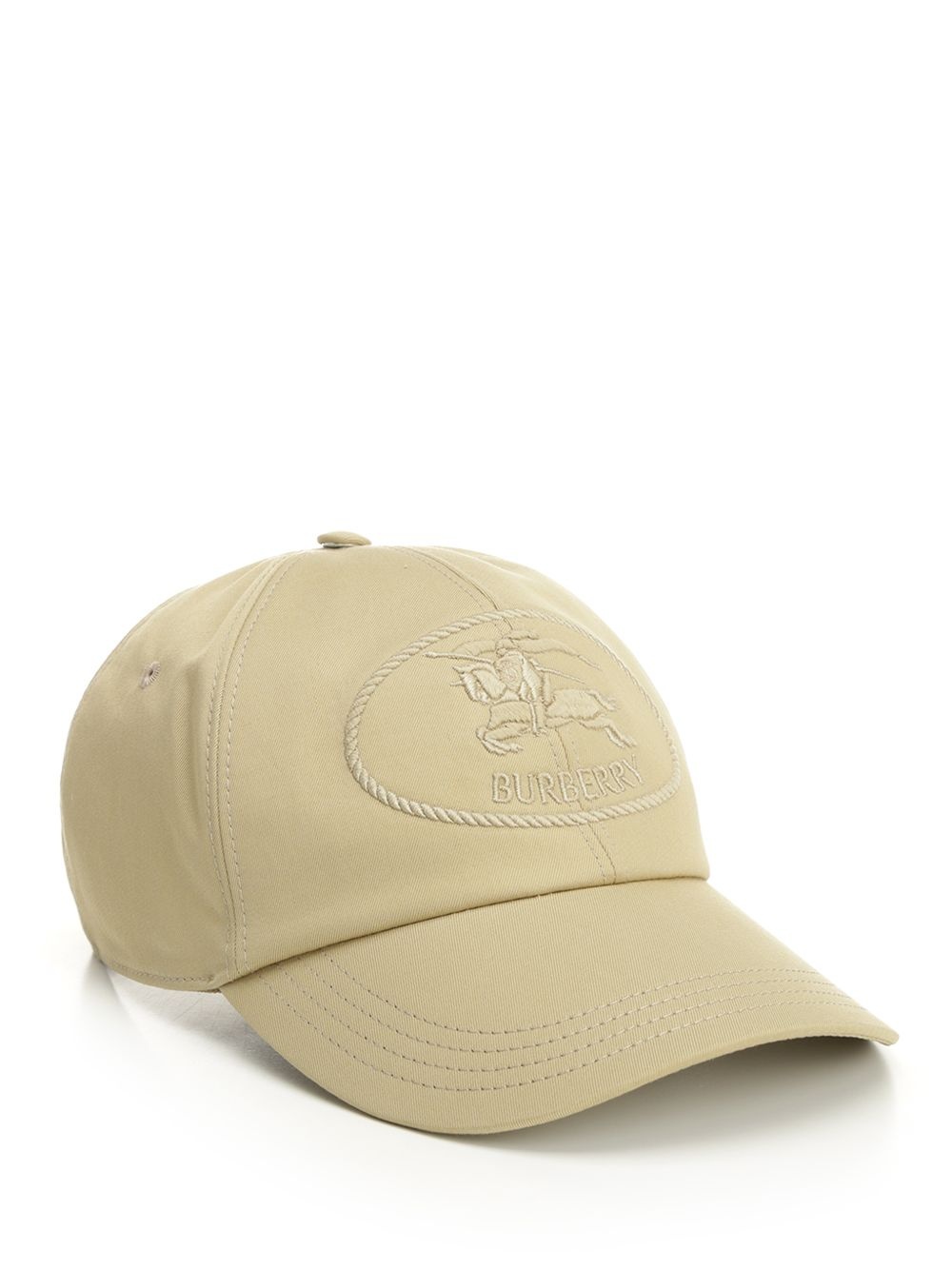 Knight Stamp Baseball Cap Hats Beige - 2