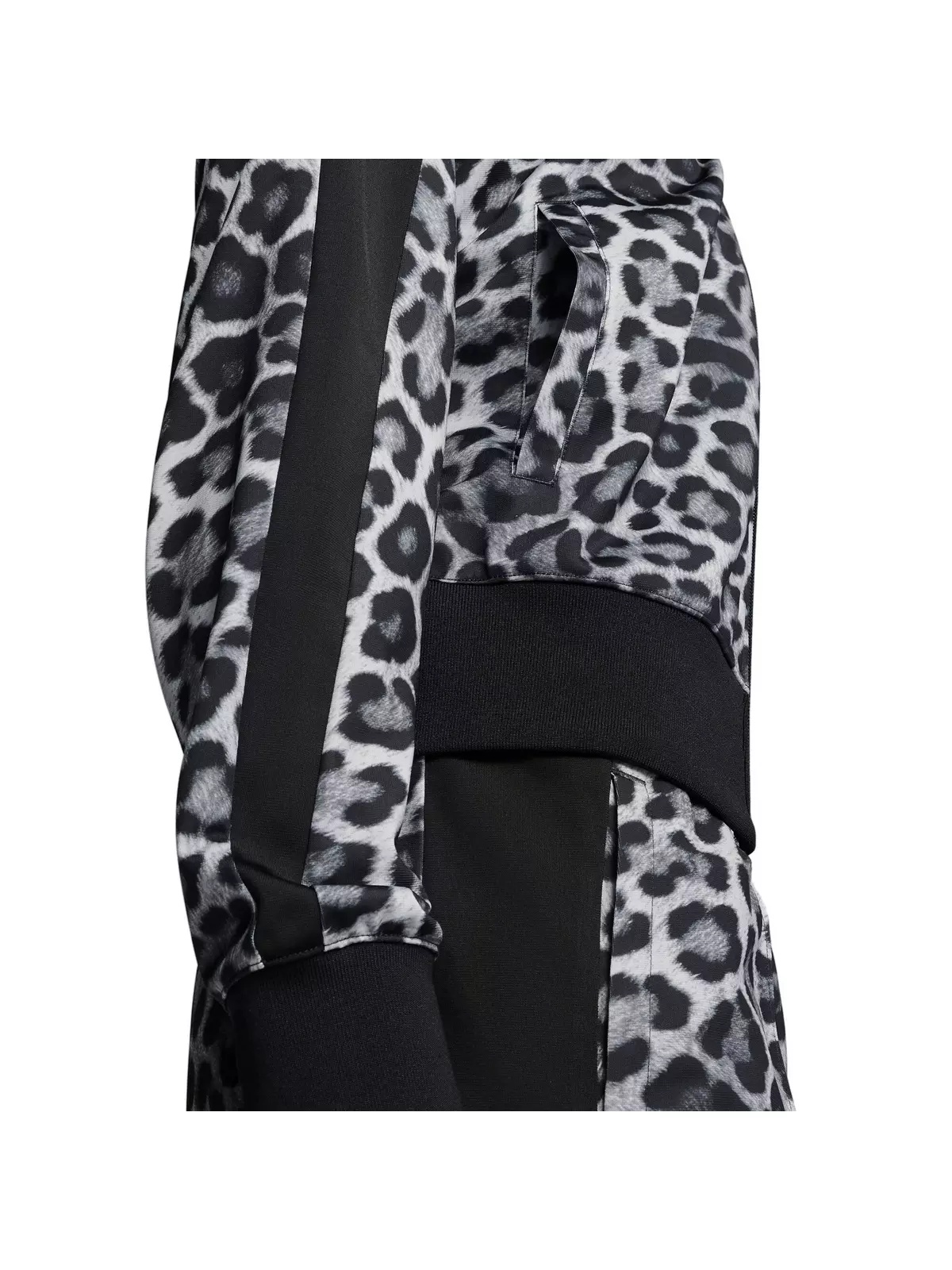 PUMA Women's T7 LEO LUX All-Over Print Short Track Jacket -Black - 4