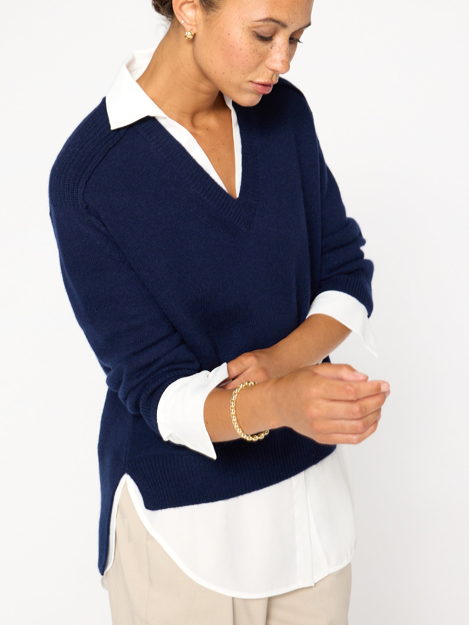 The Looker Layered V-Neck - 3