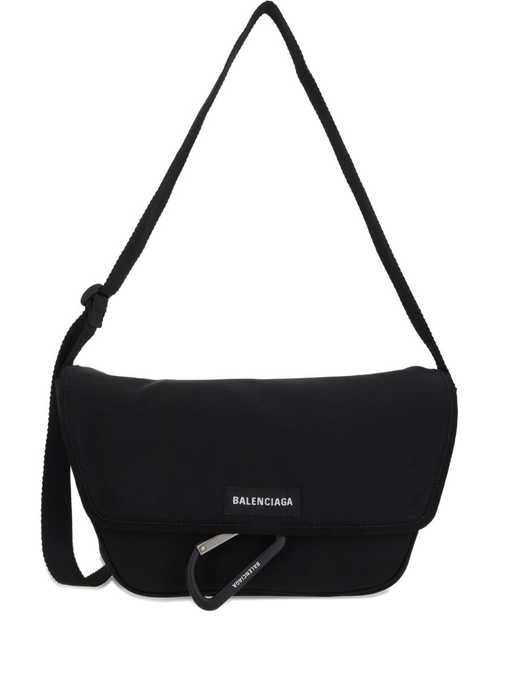 logo-patch messenger bag - 1