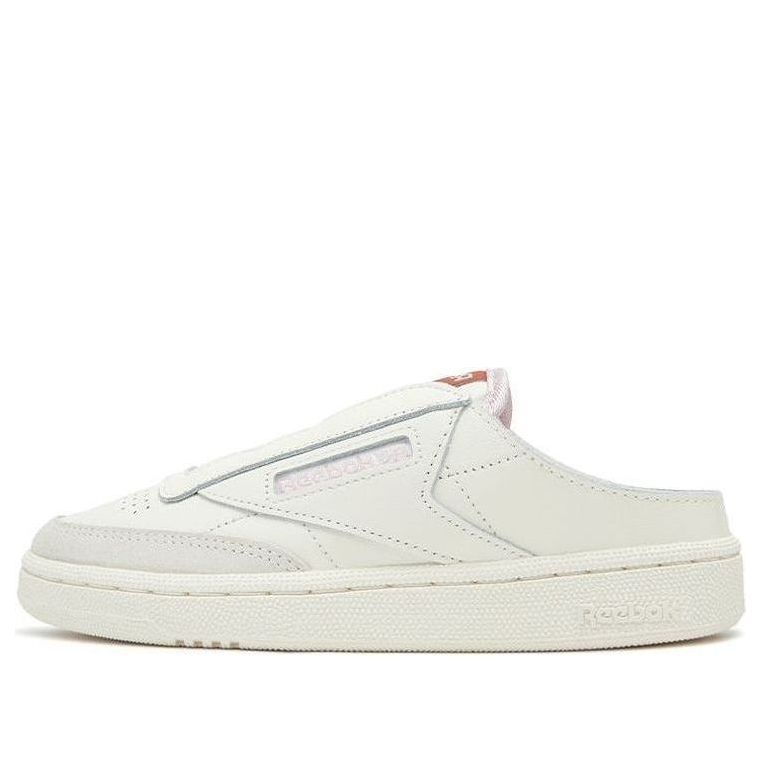 (WMNS) Reebok Club C Laceless Mule 'Chalk' GZ5319 - 1