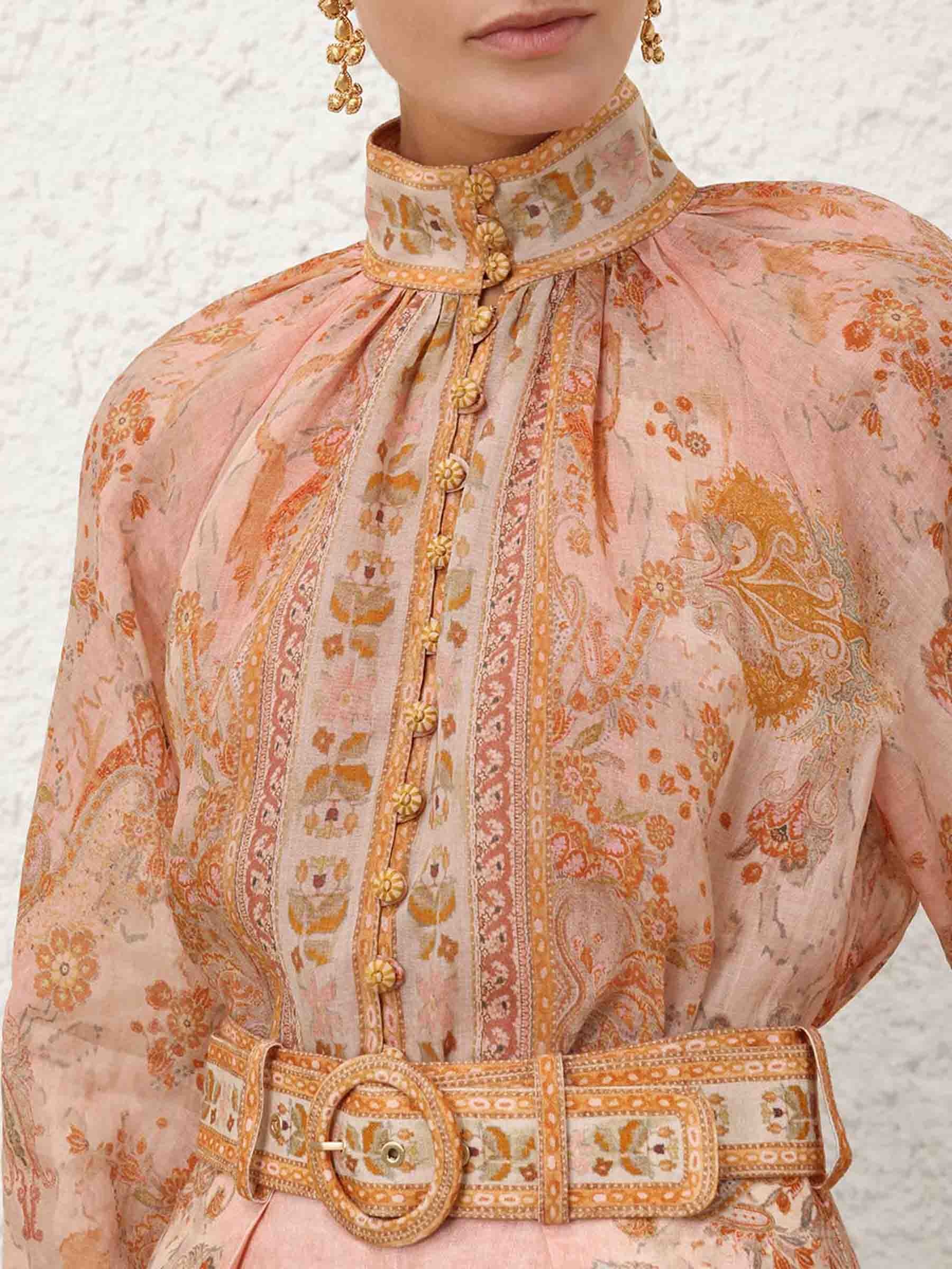 Zimmermann WAVY ACACIA BLOUSE | santaeulalia | REVERSIBLE