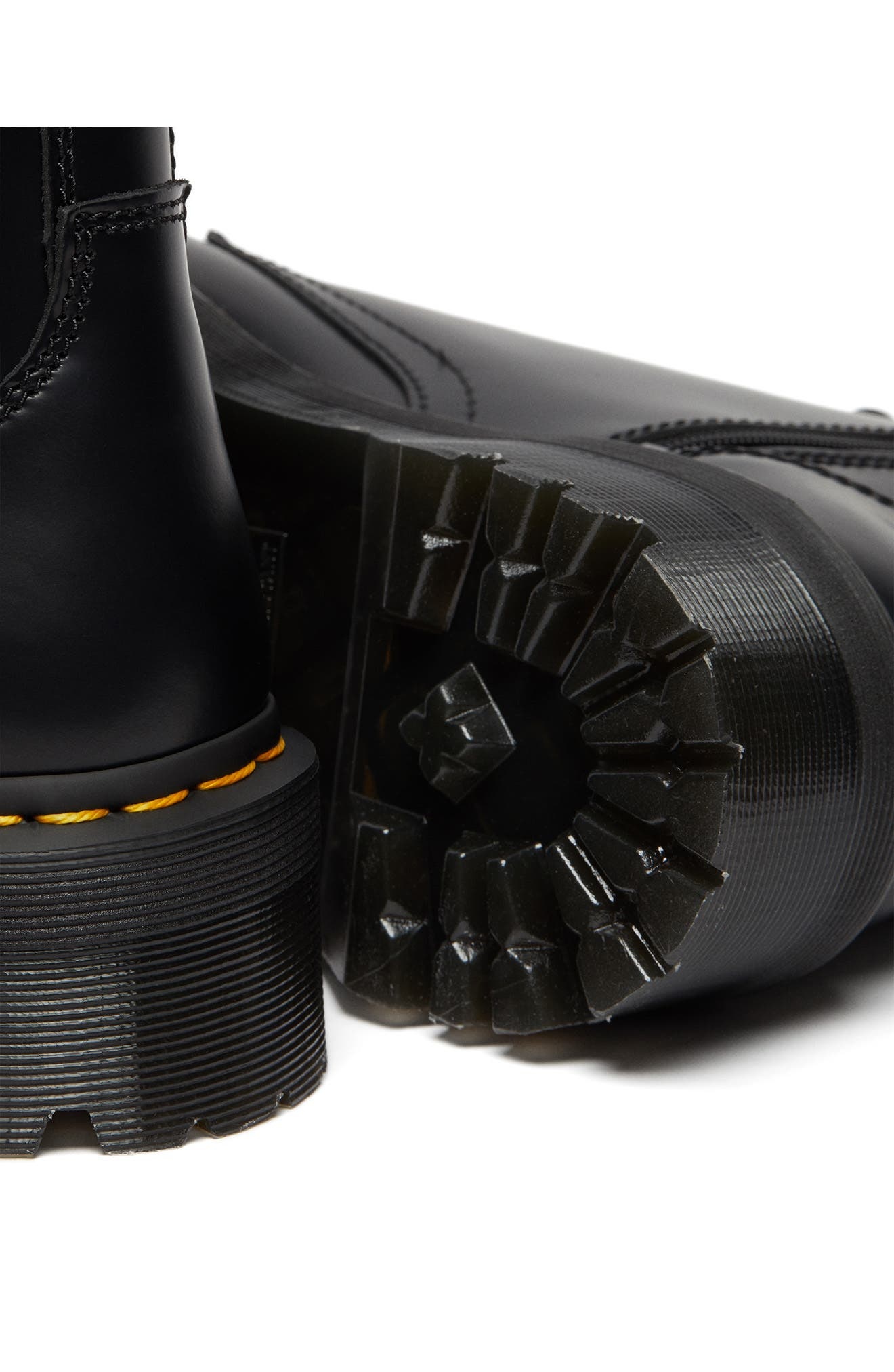 Dr. Martens Jadon Platform Boot in Black Polished Smooth at Nordstrom - 3