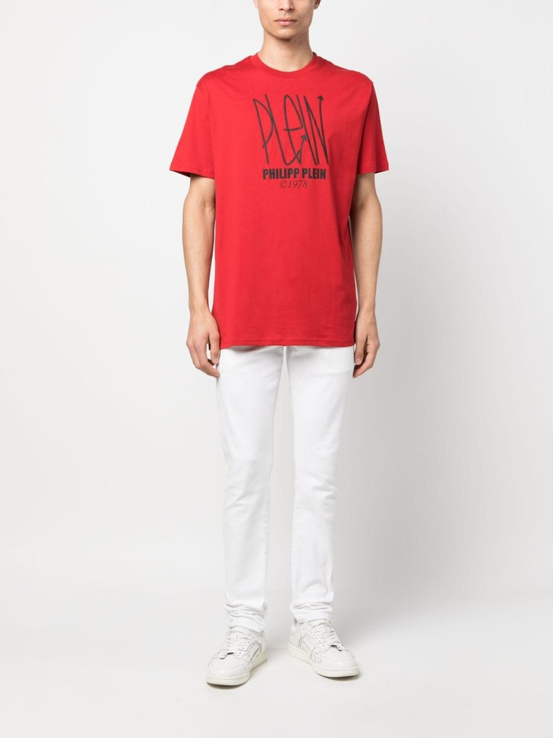 PHILIPP PLEIN Skull short-sleeved T-shirt outlook