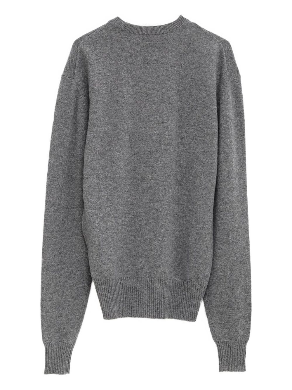 ribbed-cuff cashmere sweater - 2