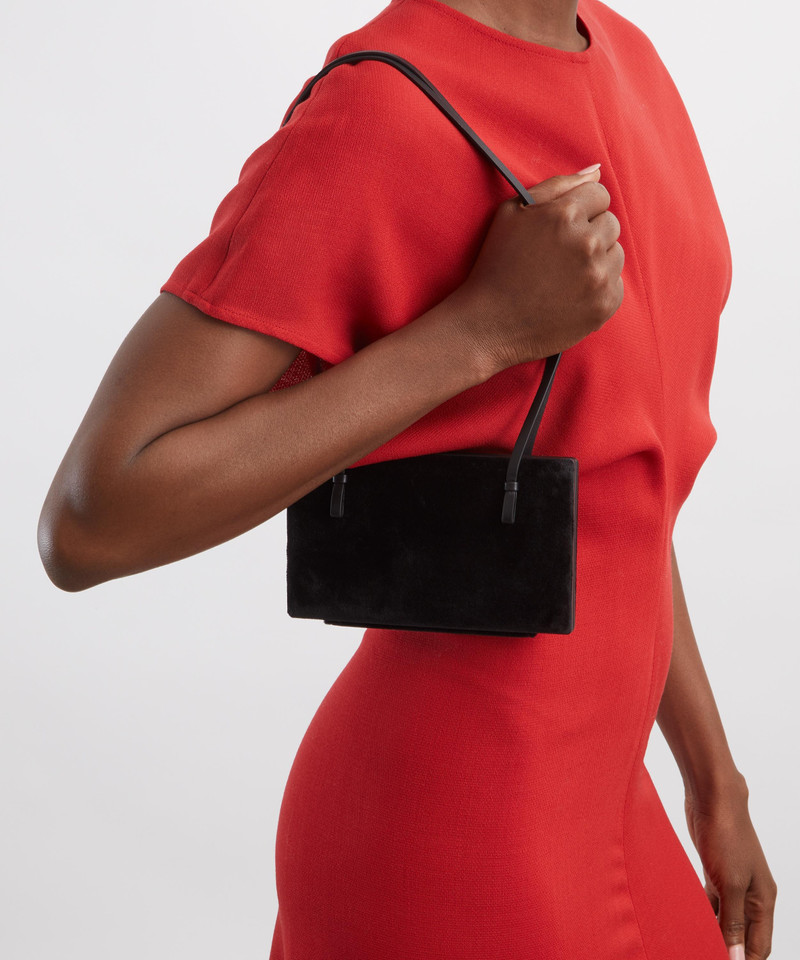 TOTEME Centered Monogram Silk Scarf outlook