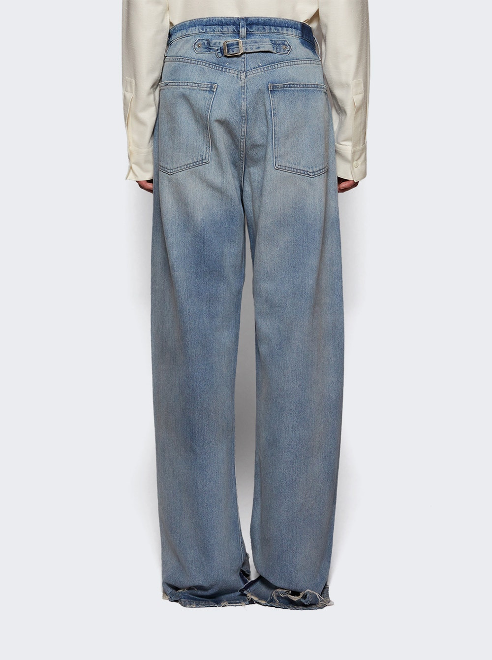 5 Pockets Jeans Light Blue - 4
