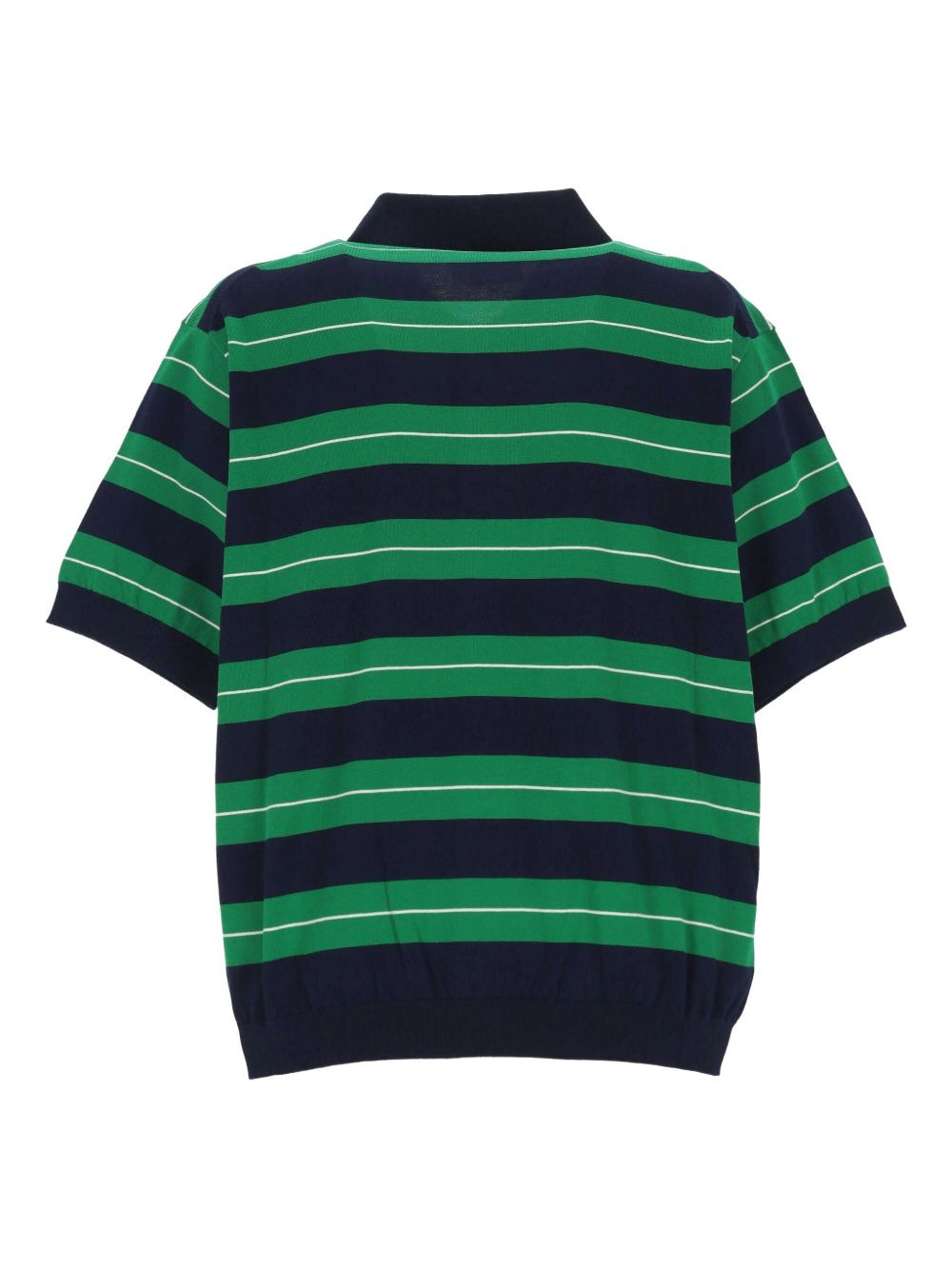 striped polo shirt - 2