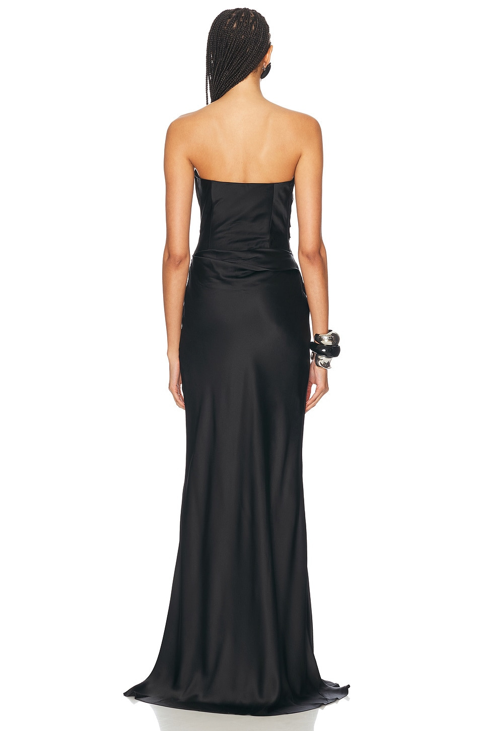 Cowl Bustier Gown - 3