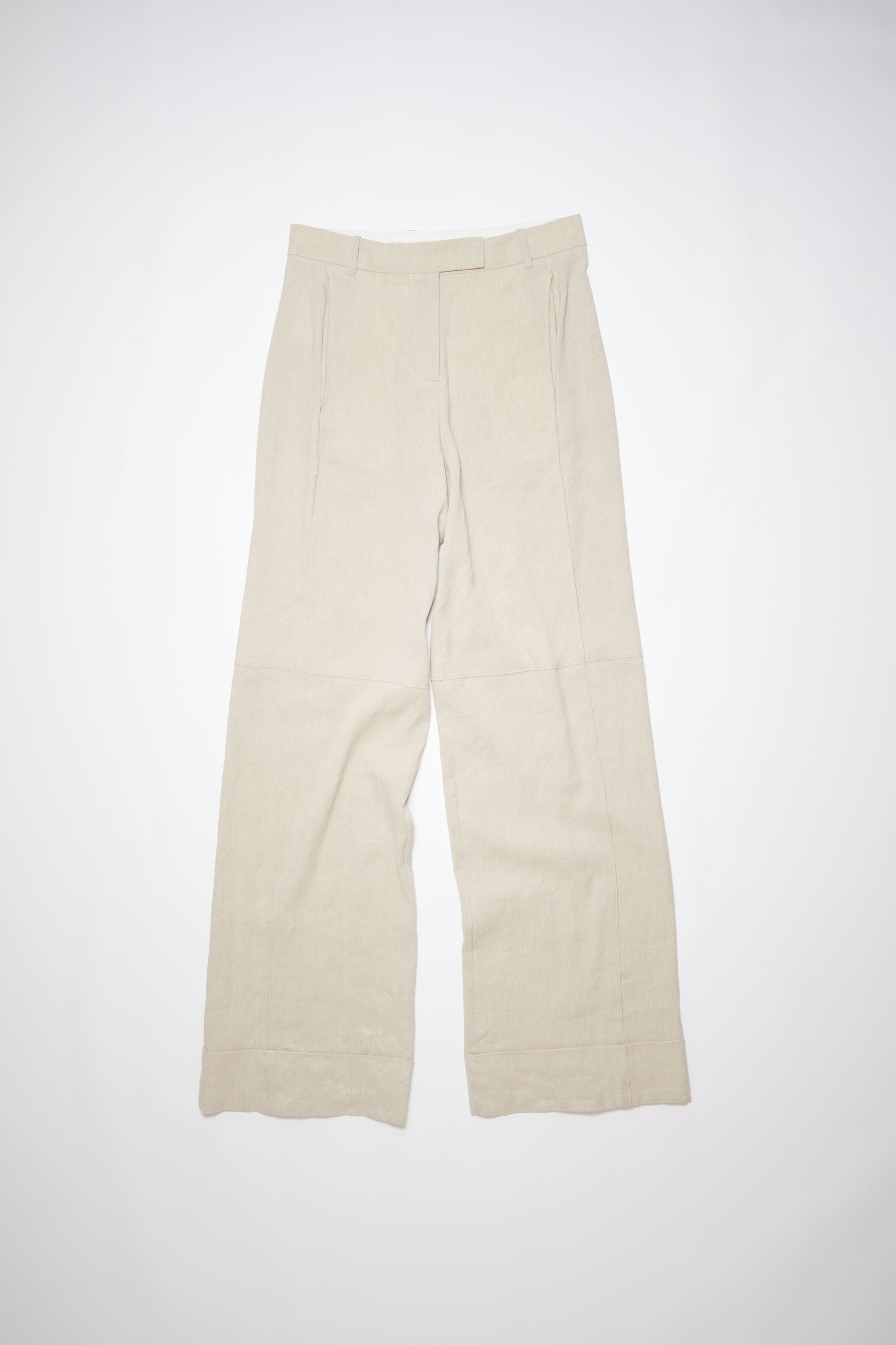 Tailored trousers - Light Sand - 1
