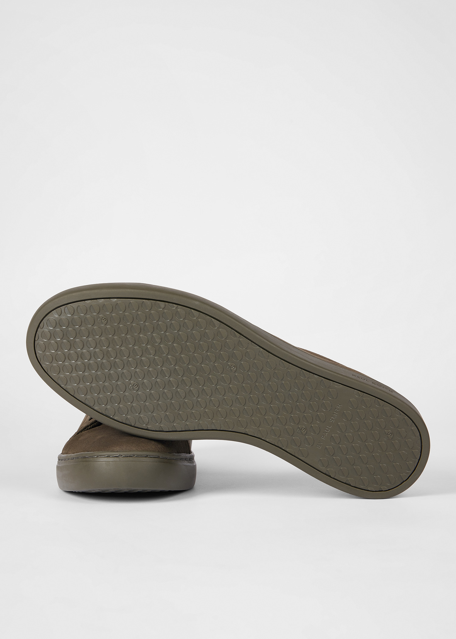 Khaki Nubuck 'Lee' Trainers - 2