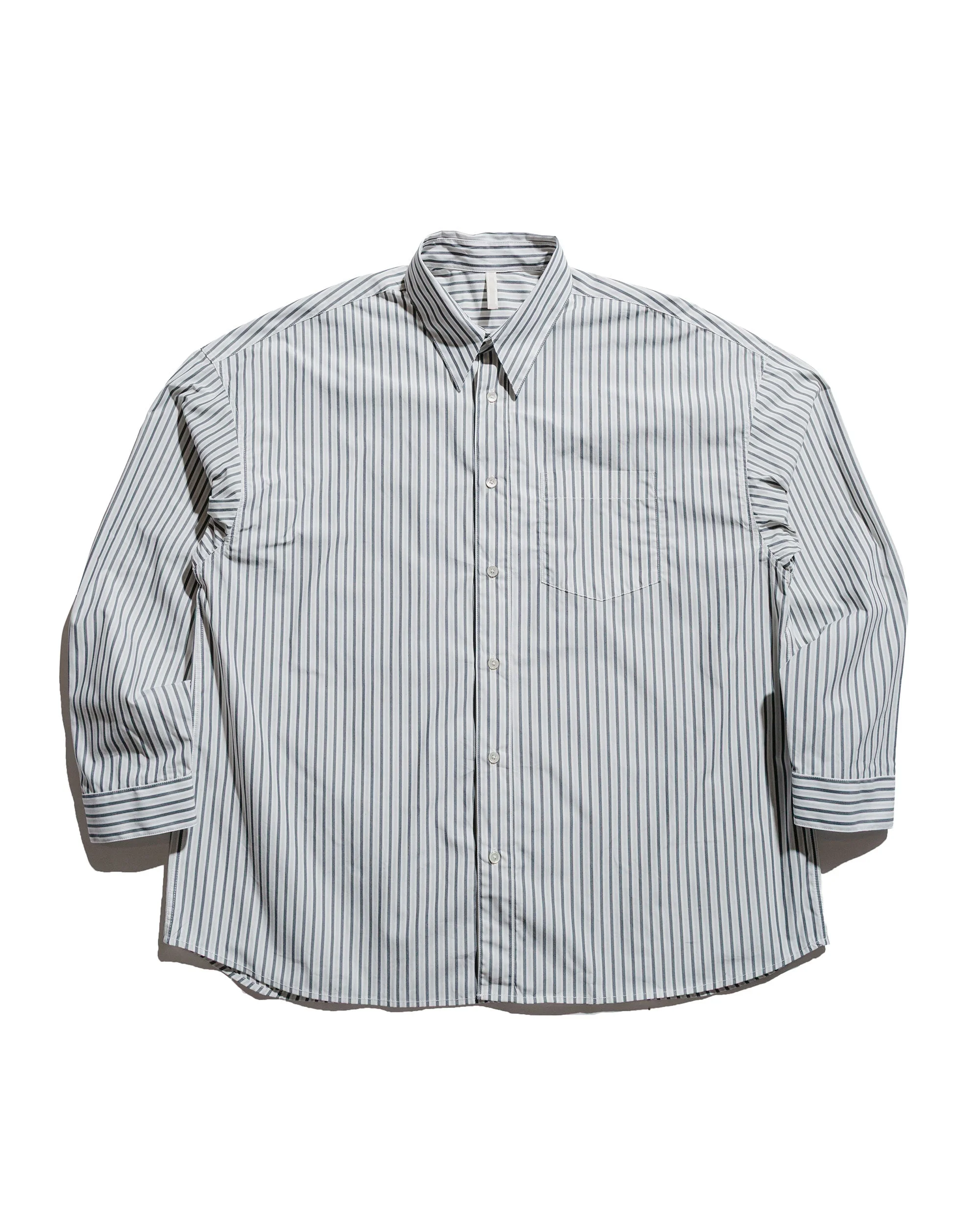 Stable Shirt Stripe Anthracite - 1