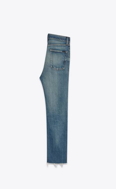 SAINT LAURENT straight-fit jeans in blue denim outlook