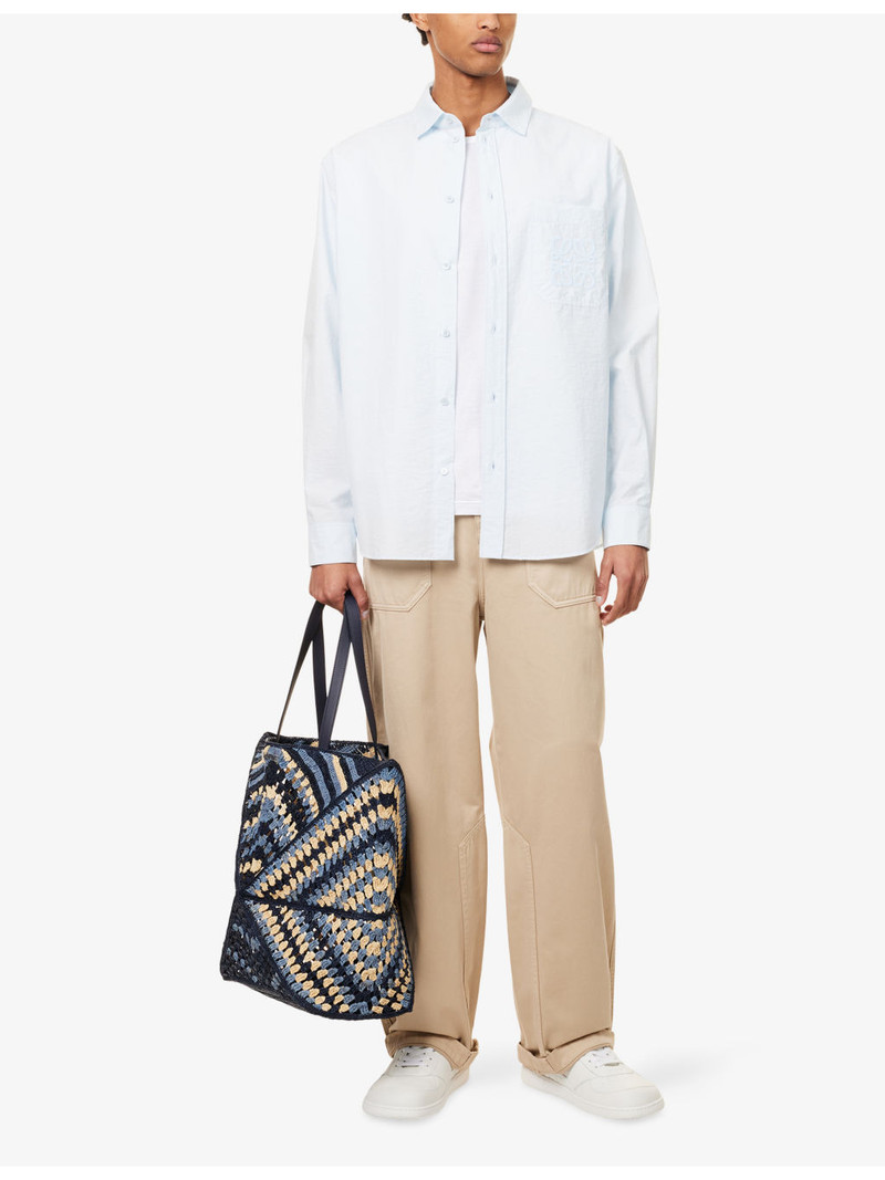 Loewe Loewe x Paula's Ibiza Embroidered Cotton-Blend Shirt outlook