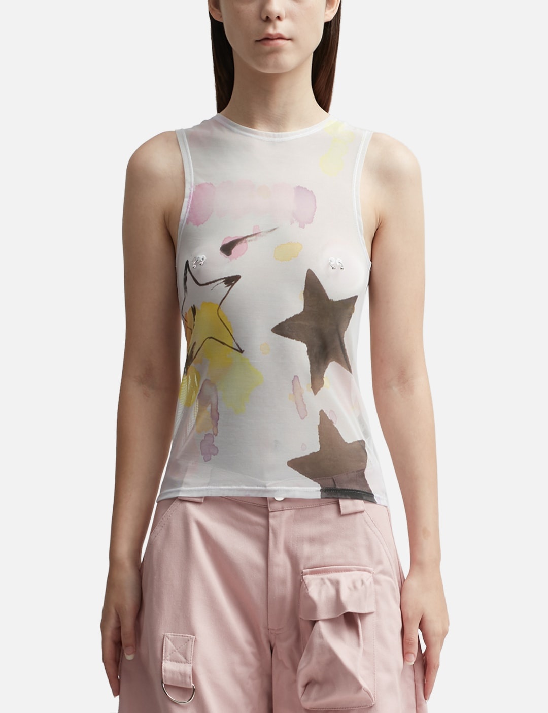 PIERCED DACHI TOP - 1