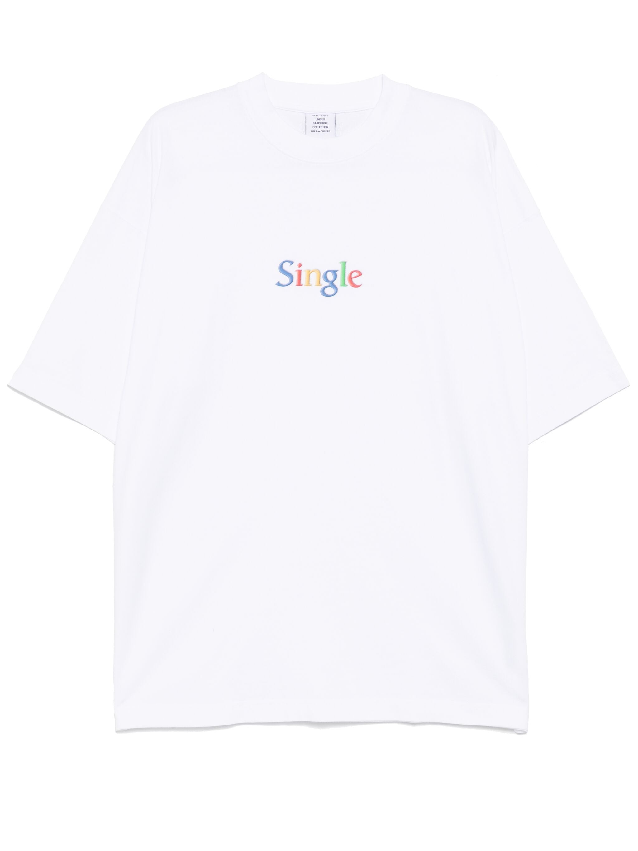 VETEMENTS - Unisex Single Oversized T-shirt - 5