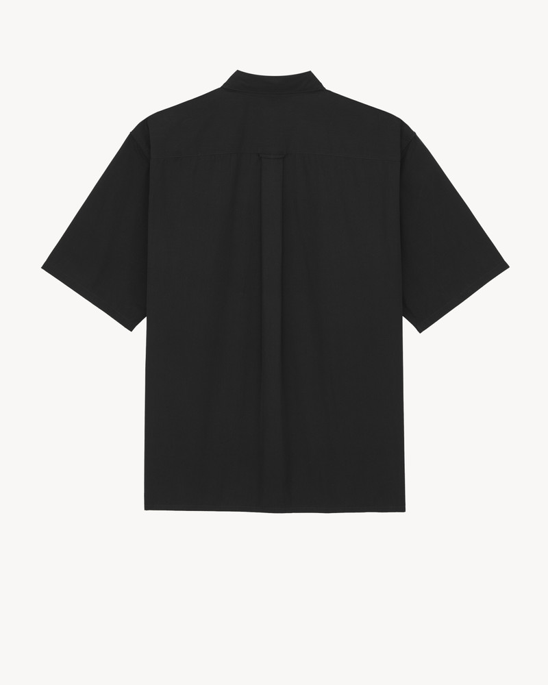 SAINT LAURENT PAJAMA SHIRT IN COTTON POPLIN outlook