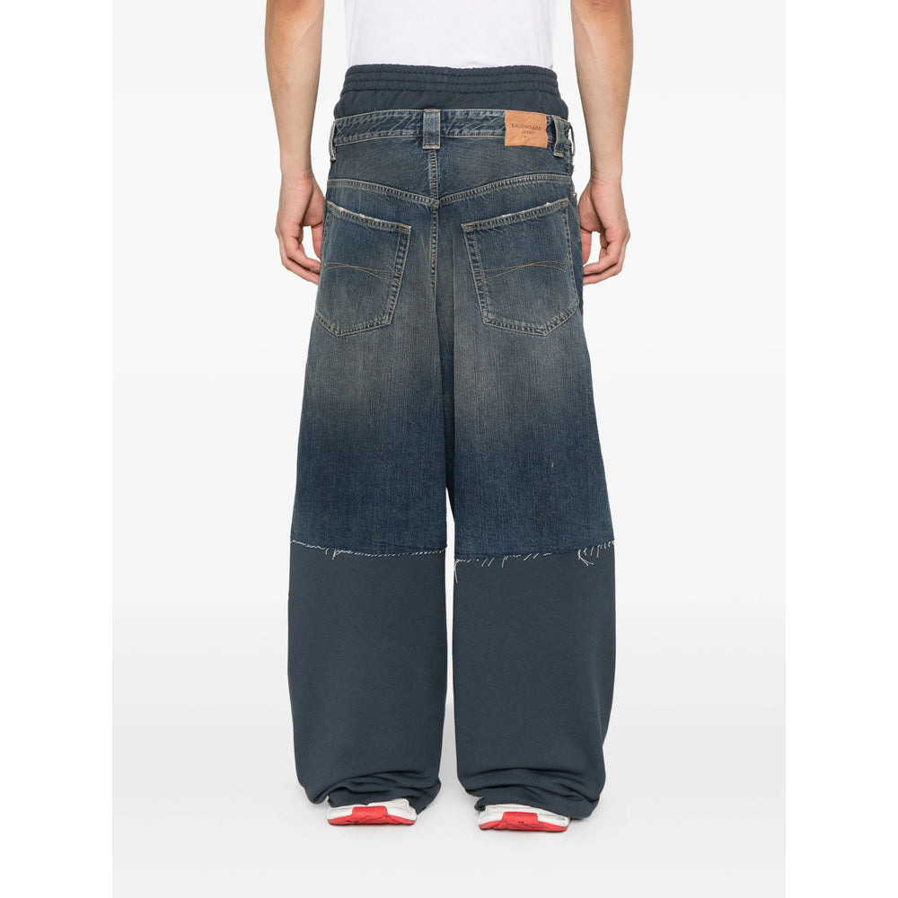 Balenciaga Blue Trousers - Track Pants Men - 3