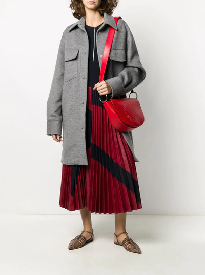 Stella McCartney pleated midi dress outlook