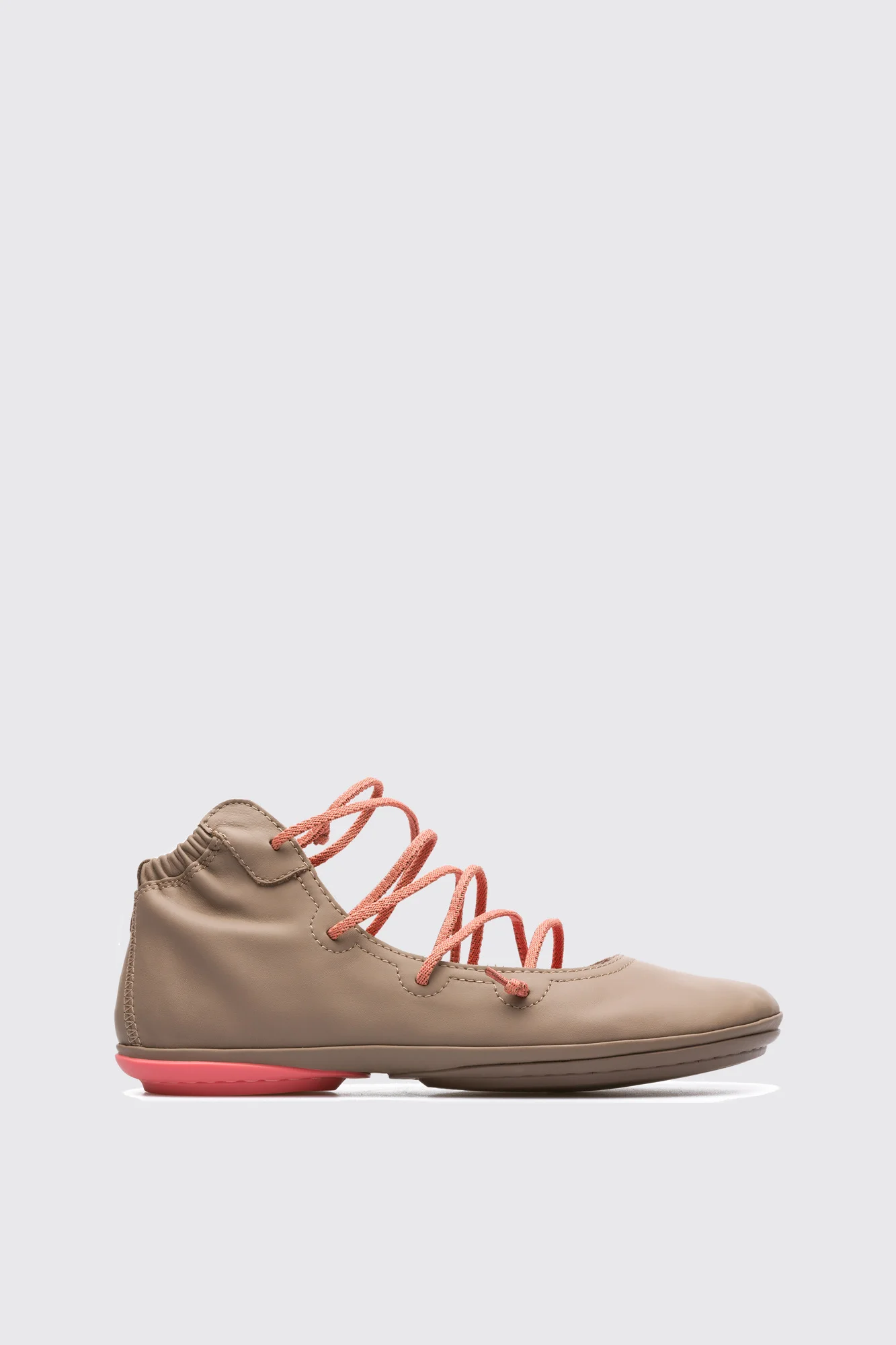 Right Beige Ballerinas for Women - 1