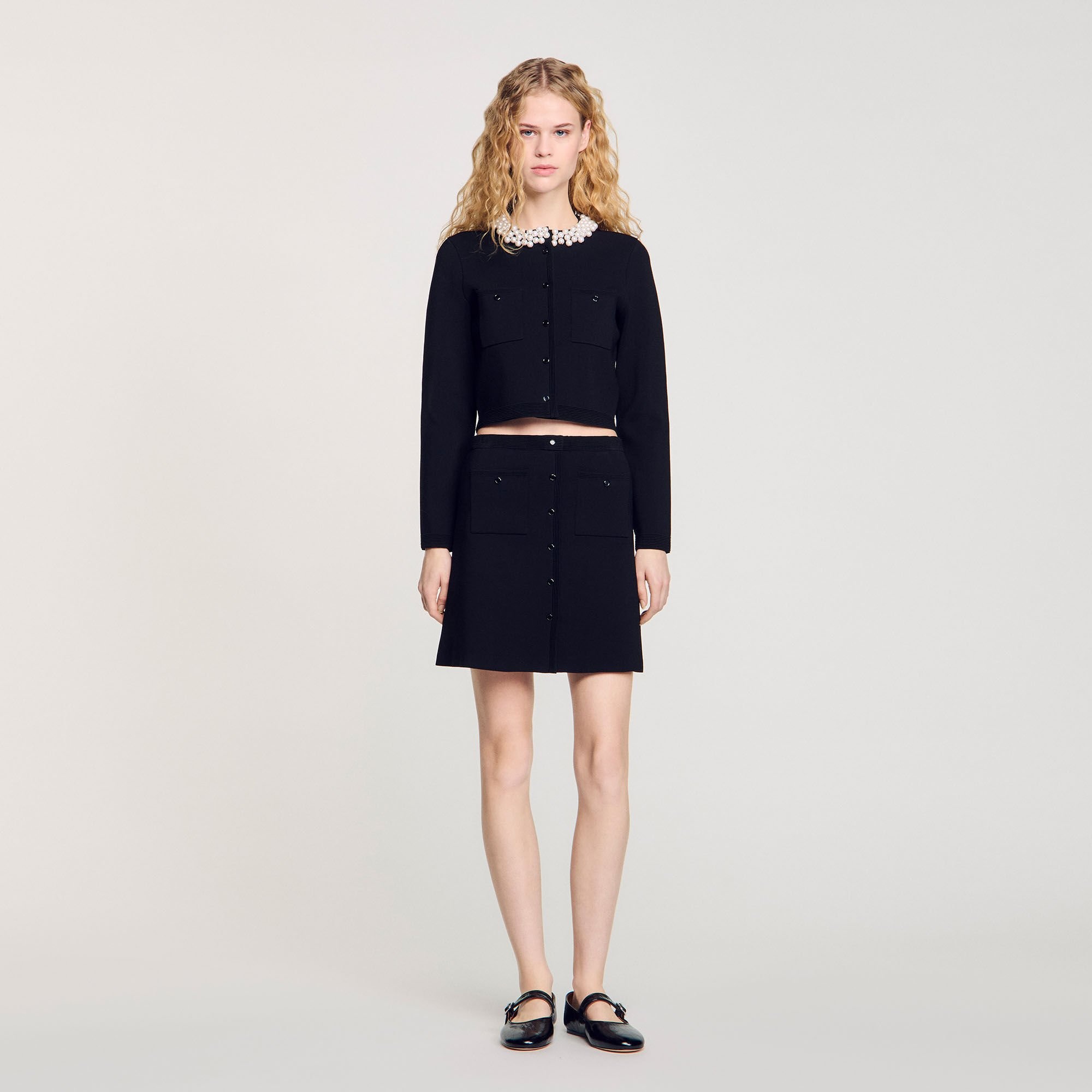 MINI KNIT SKIRT - 2