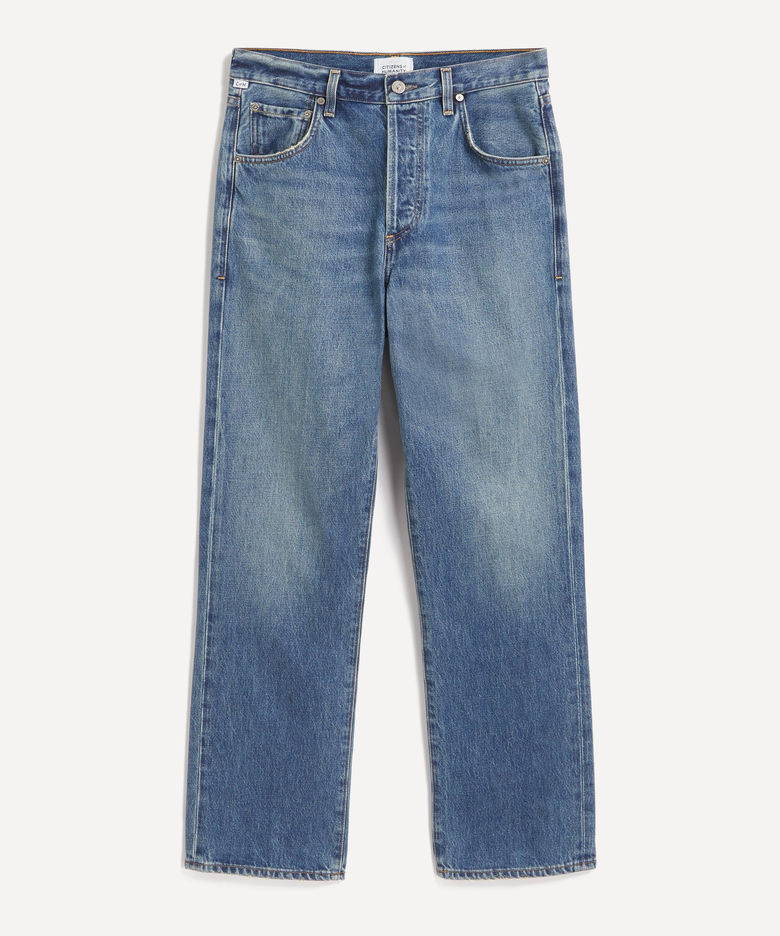 Baretta Relaxed Straight Jeans in Babylonia - 1