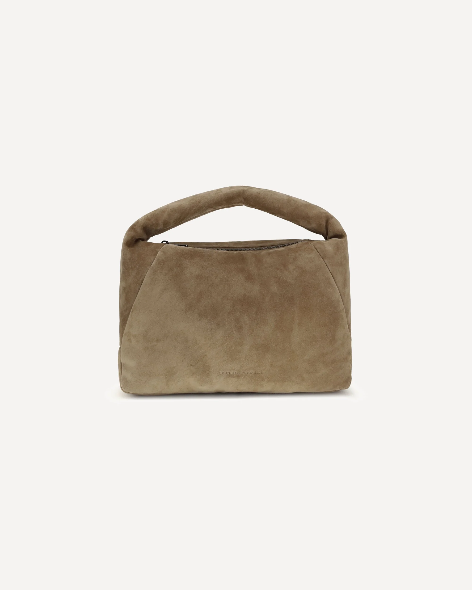 Suede Shoulder Bag - 1