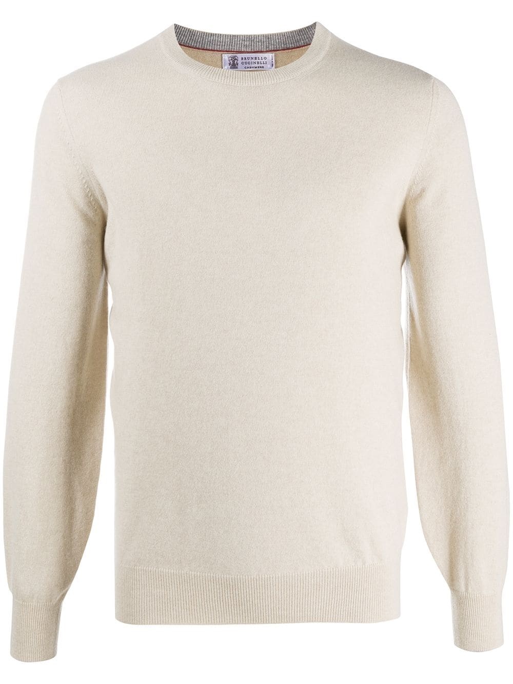 cashmere fitted jumper - 1