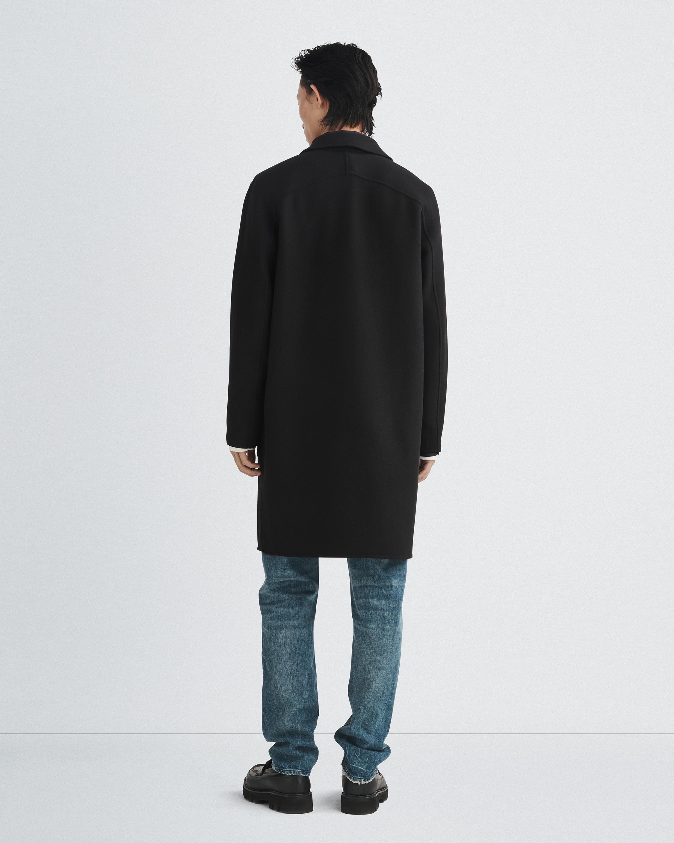 Leon Double Face Wool Car Coat
Relaxed Fit Coat - 5