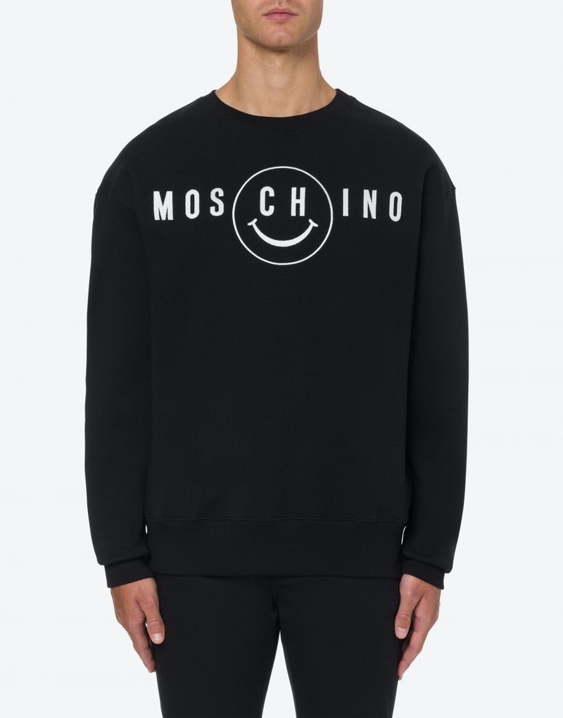 Moschino MOSCHINO SMILEY® ORGANIC COTTON SWEATSHIRT outlook