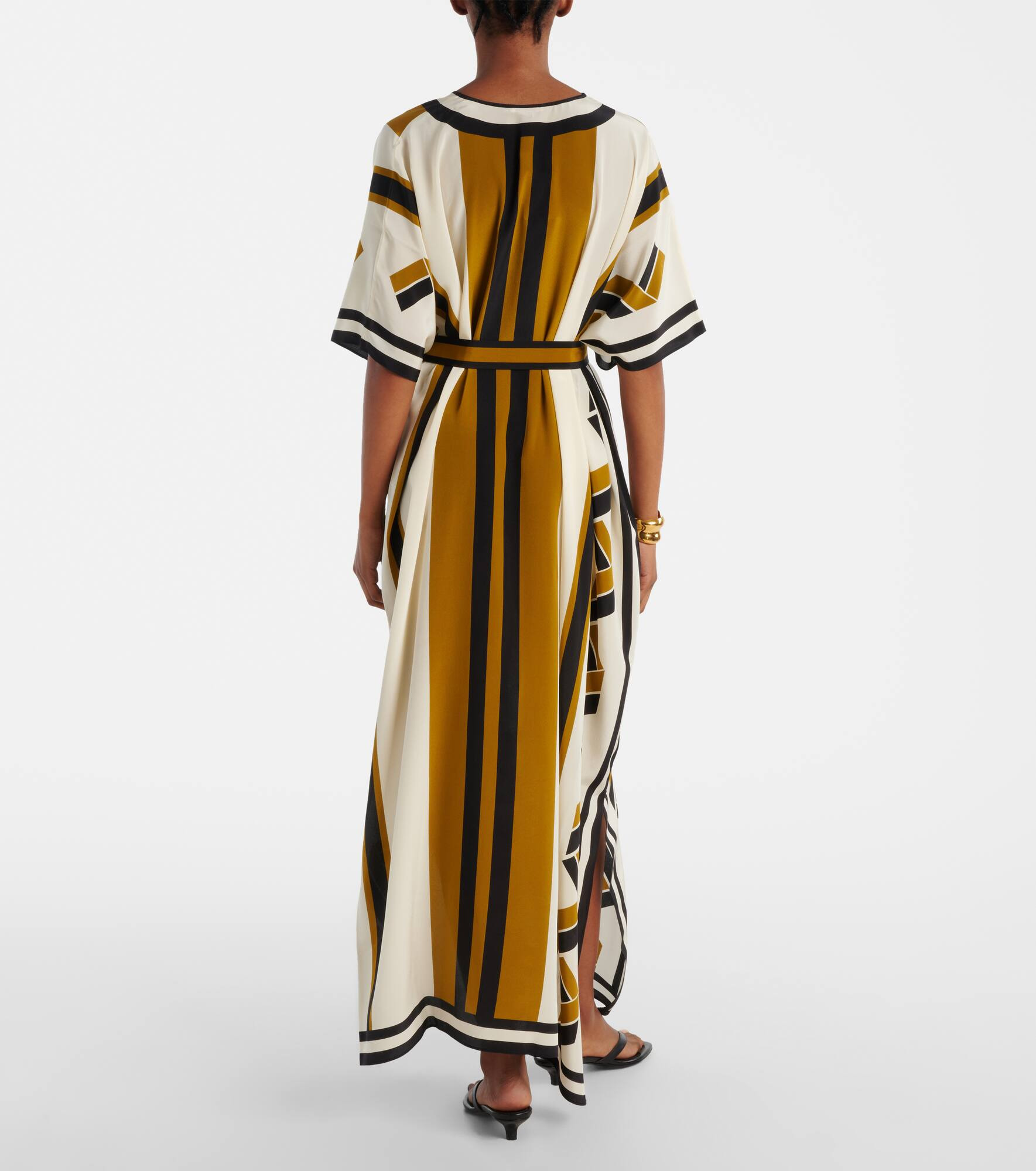 Frequence silk twill beach dress - 3