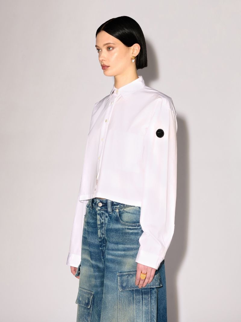 CROPPED OVER SHIRT - 5