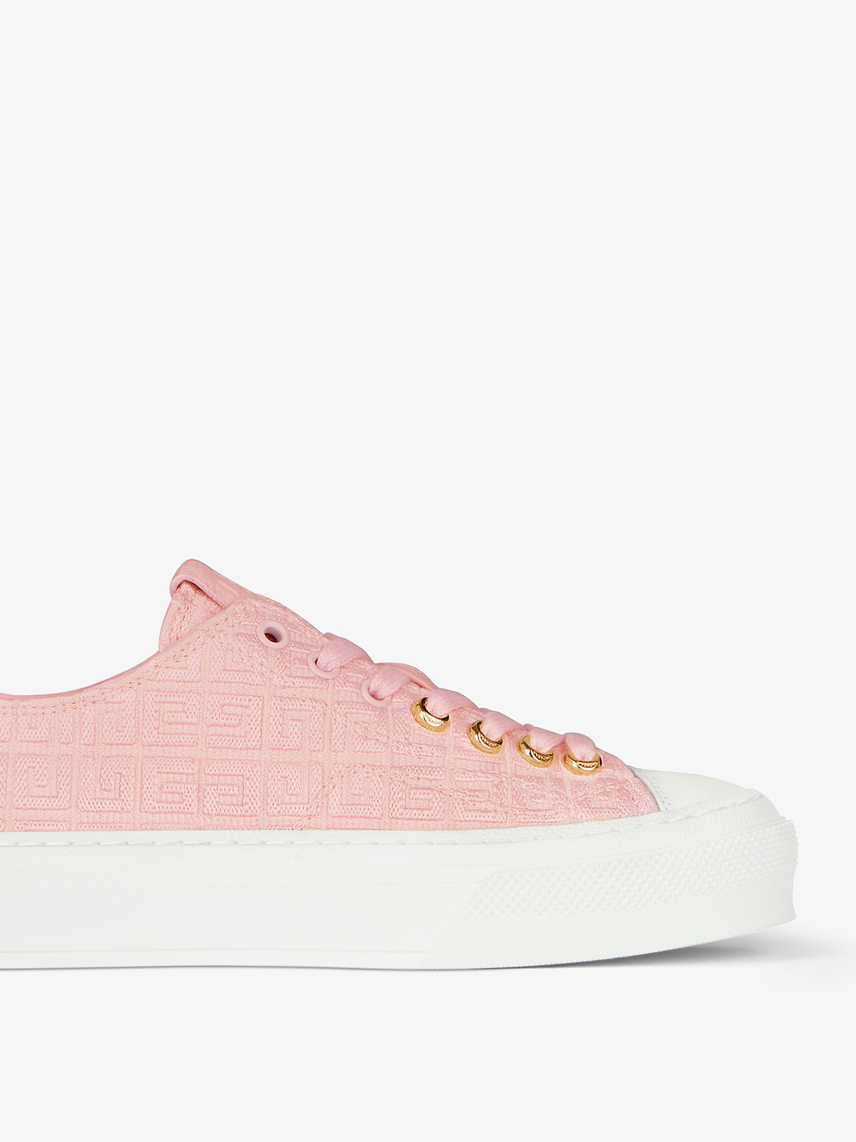 CITY SNEAKERS IN 4G EMBROIDERED CANVAS - 6