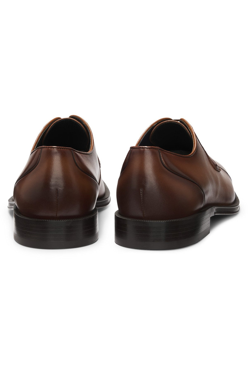 CAP-TOE DERBY SHOES IN LEATHER 5